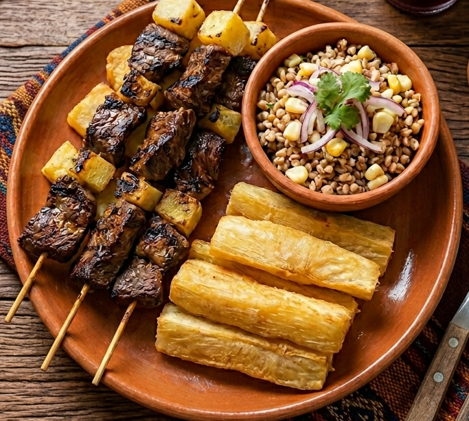 Anticuchos de Corazón